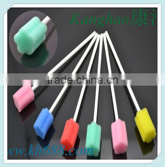 Factory directly sell dental swab,open cell polyester swab, polyther open cell oralswb, dental supplier
