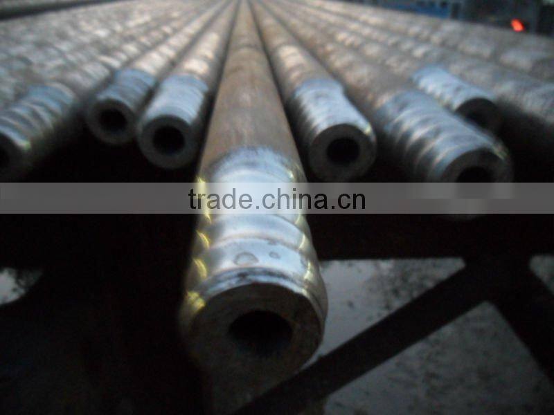 Blast furnace tap hole drilling rod and cross bits