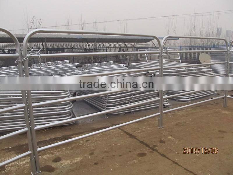 2016 the newest type of hot galvanized cattle/horse farm gate panel