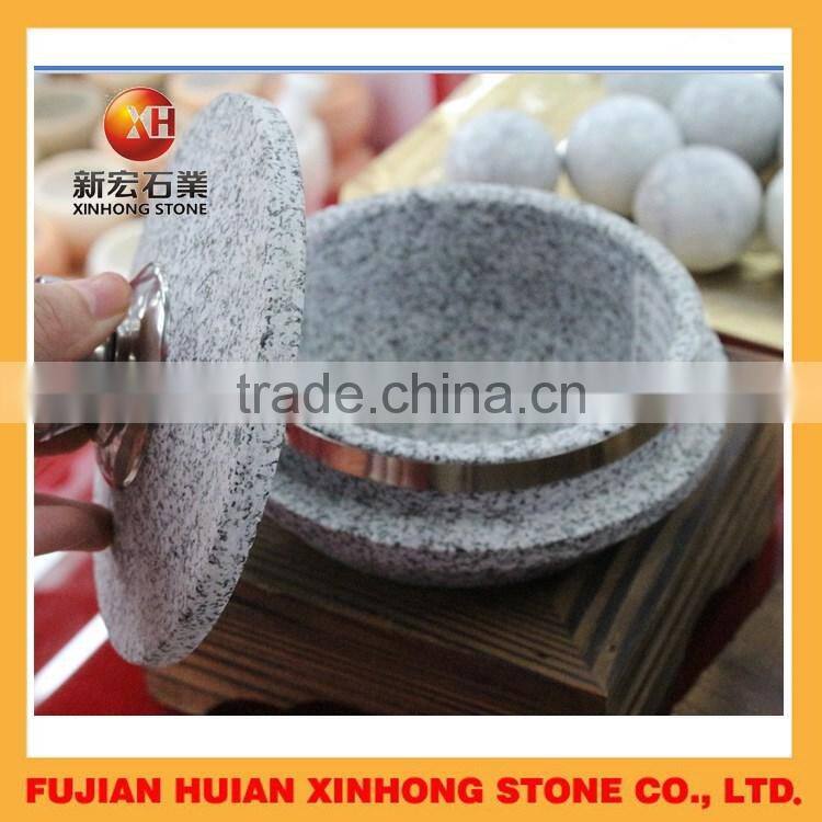stone mortar and pestle for kitchen appliances with new design
