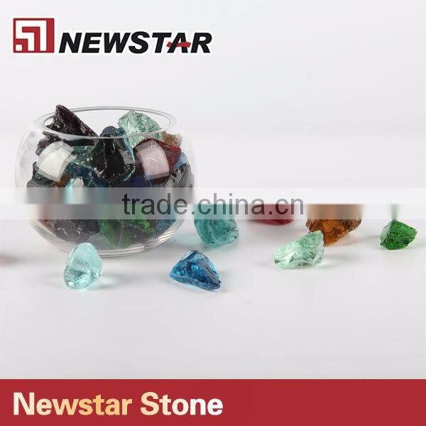 Outdoor decorative garden landscape glass granule