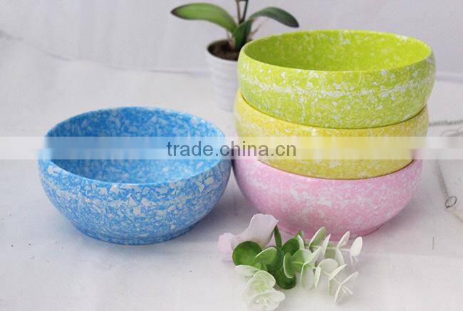 Wholesale cheap bowl shape colorful plastic flower pots