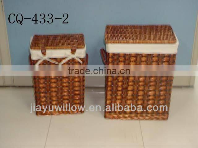 Linyi Factory of Willow WILLOW LAUNDRY BASKETS COTTON FABRIC