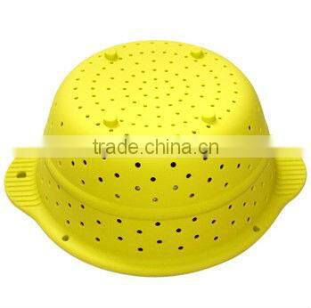 New Refreshing Silicone Vegetable Basket With Filterable Function