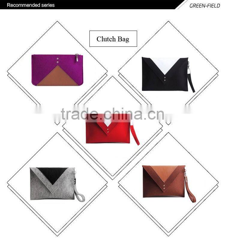 Messenger Bag Felt Briefcase for Women Laptop Bag Clutch Bag