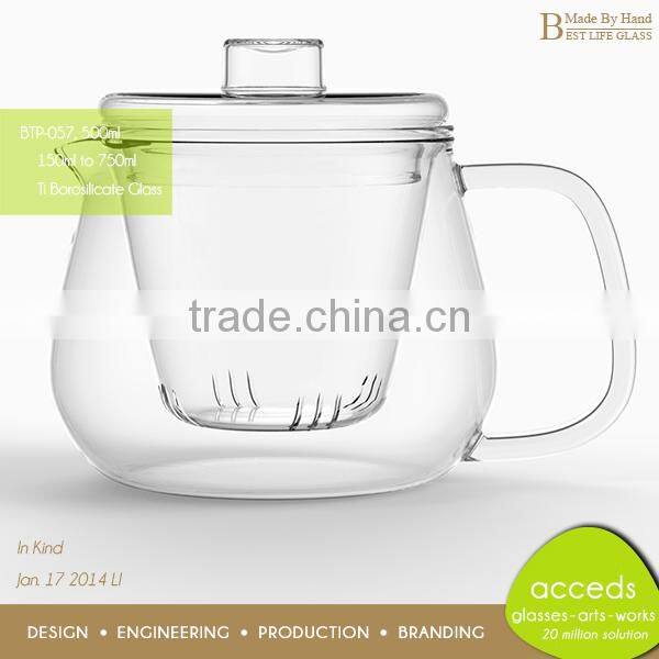 Free Samples Chinese Factory Coffee Pot Pyrex Glass