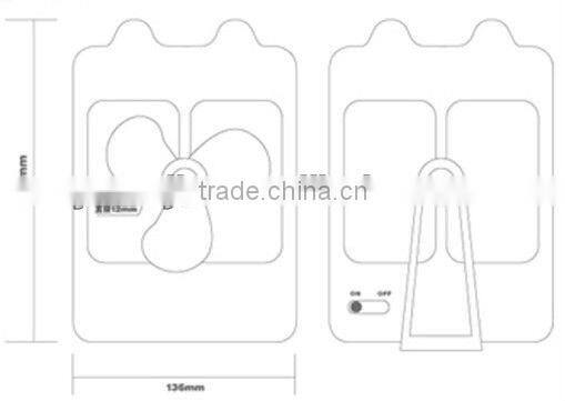 Supply fashion USB cartoon frame fan