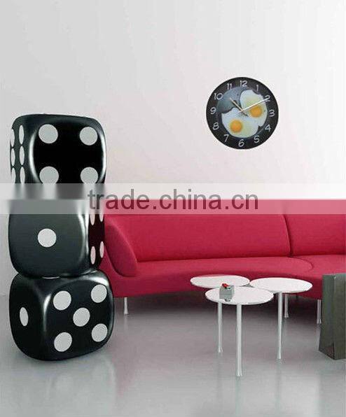 creative frying pan wall clock / scan clock