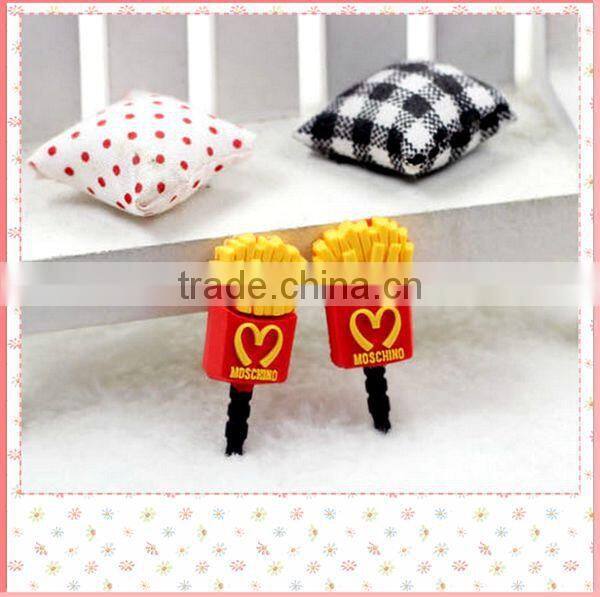 Scent-bottle design pvc dust plug