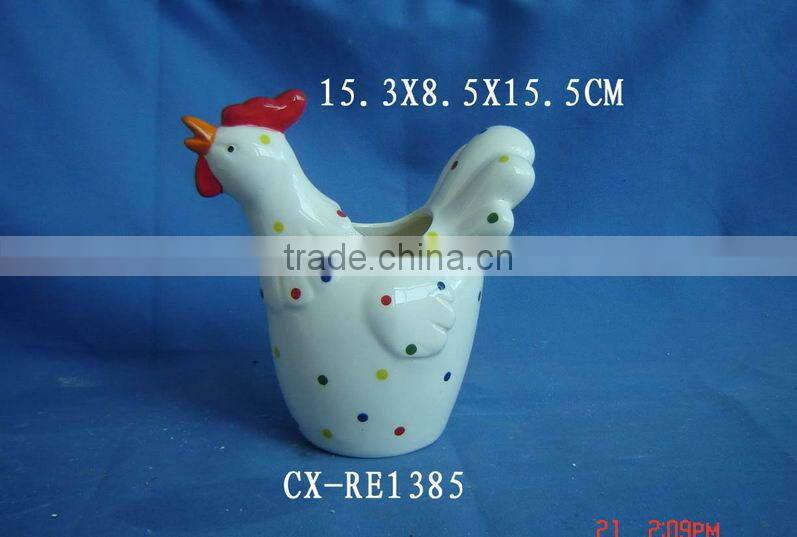 Ceramic easter bowl,chicken shape bowl
