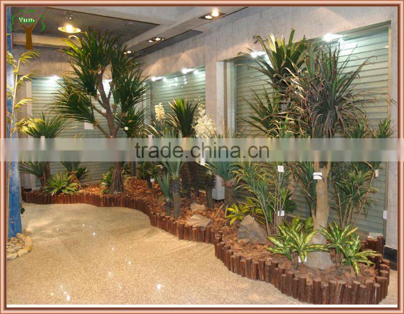 artificial sisal plant with flowers