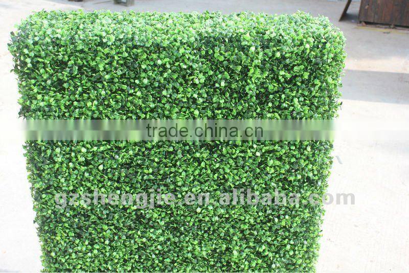 2017 Wholesale Garden Fireproof Artificial Boxwood Hedge