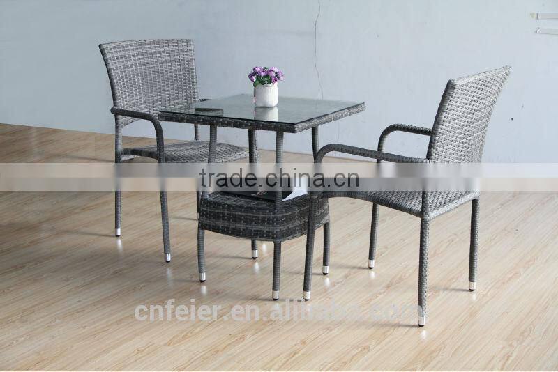 A6156CH Wicker Woven Furniture Set Rattan Outdoor Chair