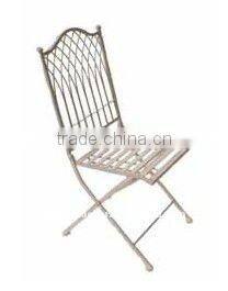 wrought iron chair