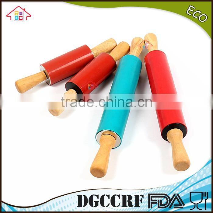 NBRSC ROLLING PIN SILICONE ROLLER COOKING BAKING CAKE BASE PASTRY KITCHEN