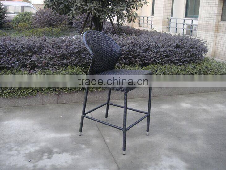 Club Pub Furniture Aluminium Rattan Bar Stool, Bar Stool Chair, Bar Stool High Chair