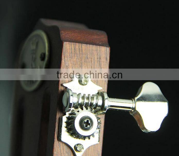 40 inch chrome metal resonator guitar with blues slide