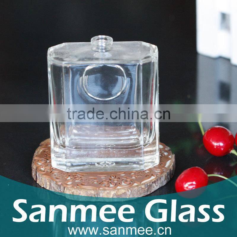 Supply Empty Glassware Bottle 100ml Clear Glass Bottle For Perfume