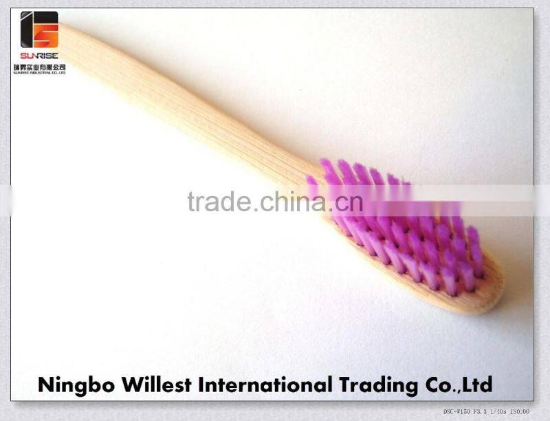 2016 new style fashion bamboo toothbrush