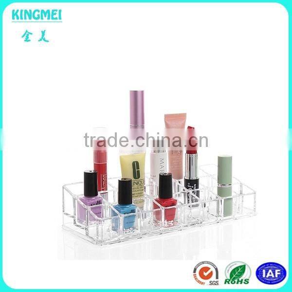 Acrylic nail polish bottle holder,nail polish holder box & lipstick box