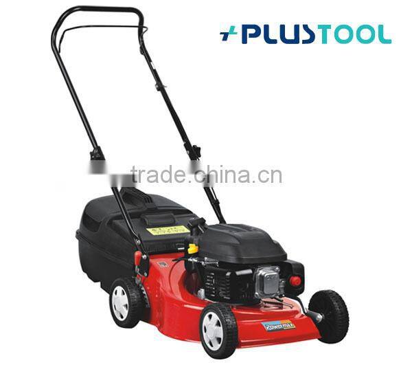 480mm 19'' Petrol Gasoline Lawn Mower with Steel Deck