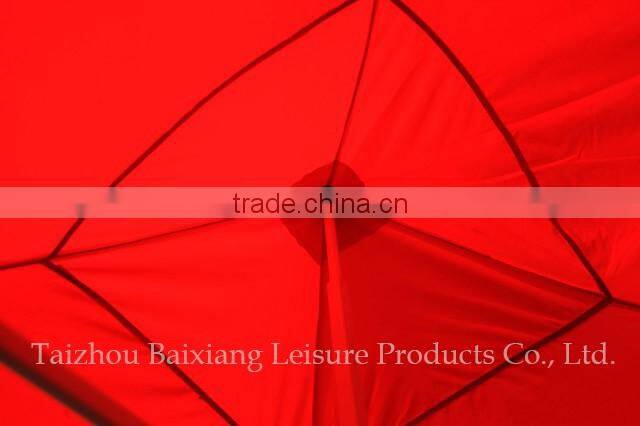 factory supply plastic awing super hard 10*10 beach tent