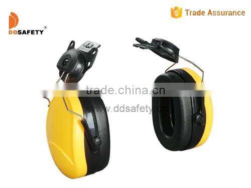 DDSAFETY High Quality Hearing Protector Helmet Yellow