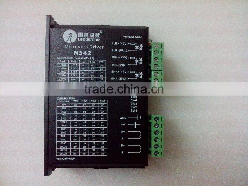 M542 stepper motor driver for laser engraving and cutting machine