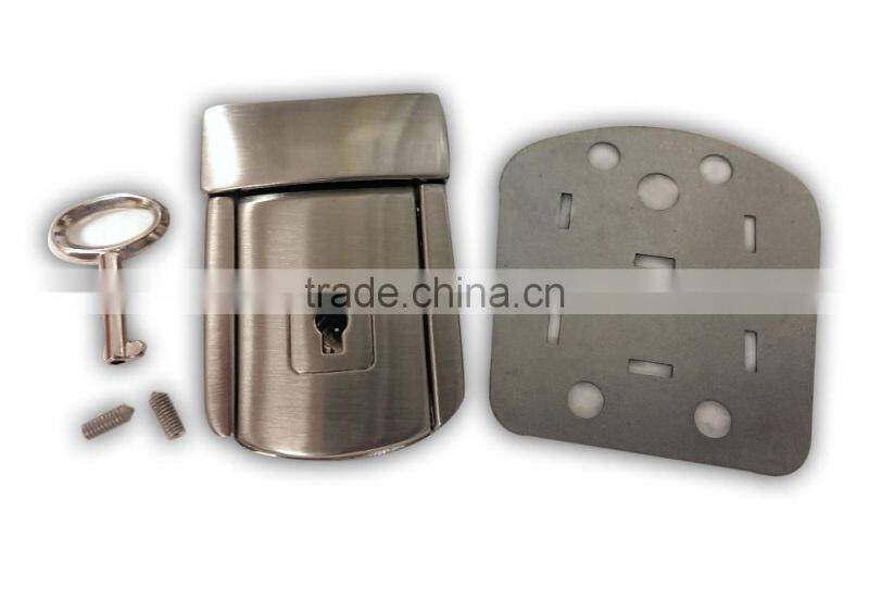 Combination Number Lock with Hasp for Pilot Case, Combination Lock with Push Buttom for Suitcase, Left Hand