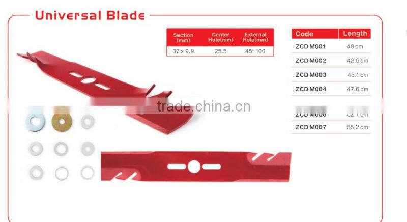 Plenty secification of Universal Rubber Cutting Blade