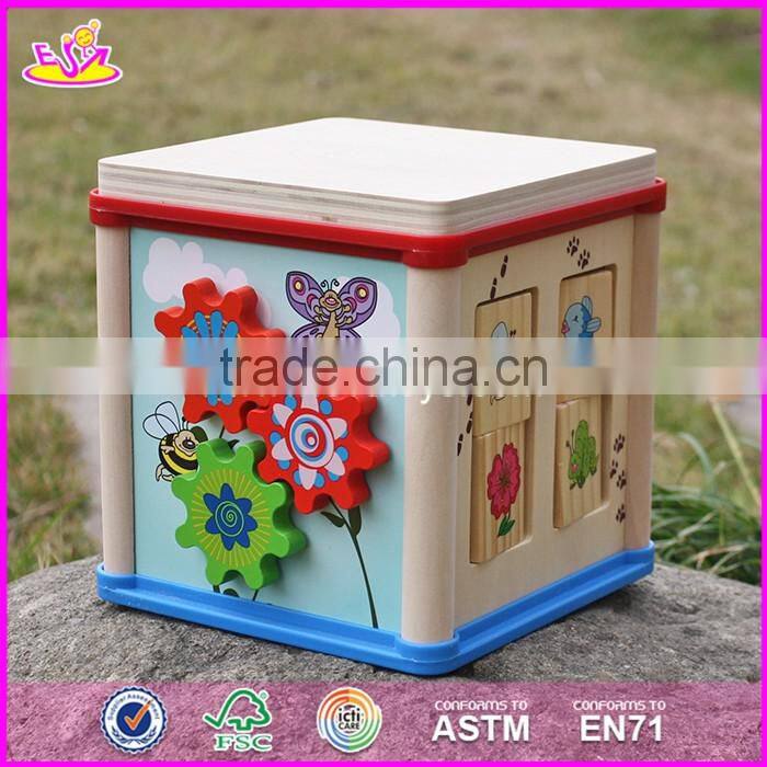 3D wooden puzzle game educational toy for kids W11B132-S