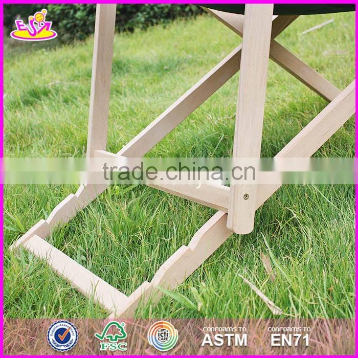 2017 New design folding wooden beach chairs for sale W08G218