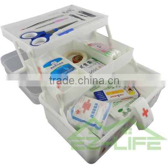 2016 wholesale hospital medicine PP emergency custom portable hot sale plastic first aid kit medical storage box