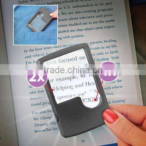 Card Magnifier With Light