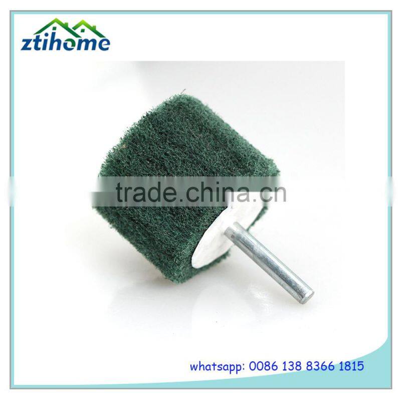 Aluminium Oxide Abrasive Flap Wheel on Shaft with Non-woven For Stainless Steel