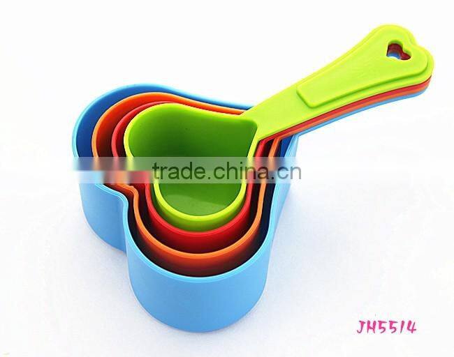 JH5514 4pc plastic measuring spoon