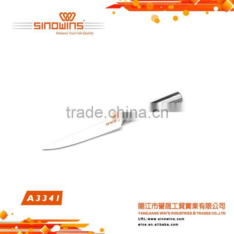 A3341 New design Hot Sale High Quality 6pcs Stainless Steel Knife Set with a Peeler