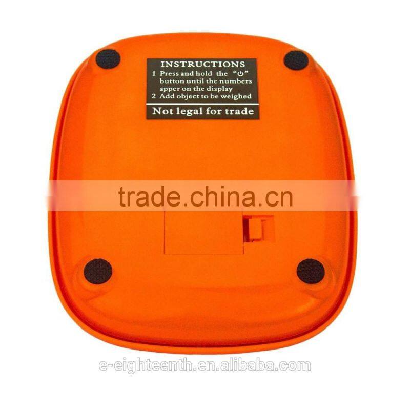 2016 new arrival hot sale 7kg / 1g Digital LCD Electronic Scale Kitchen Balance Weight with bowl