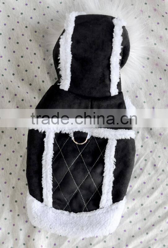 Keep warm SUEDE Dog Apparel Dog Clothes Wholesale