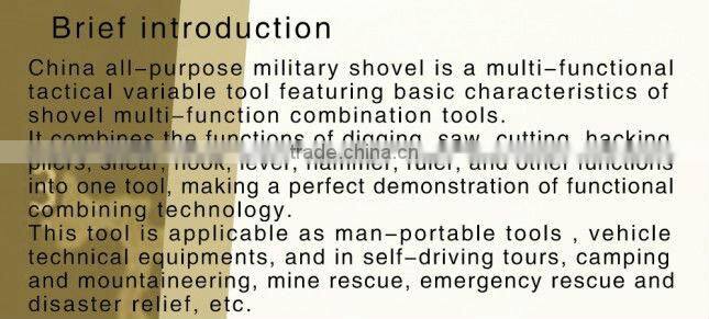 Folding Spade shovel Wilderness Survival Equipment&Hunting