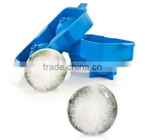 Shenzhen manufacturer round silicone ice ball tray