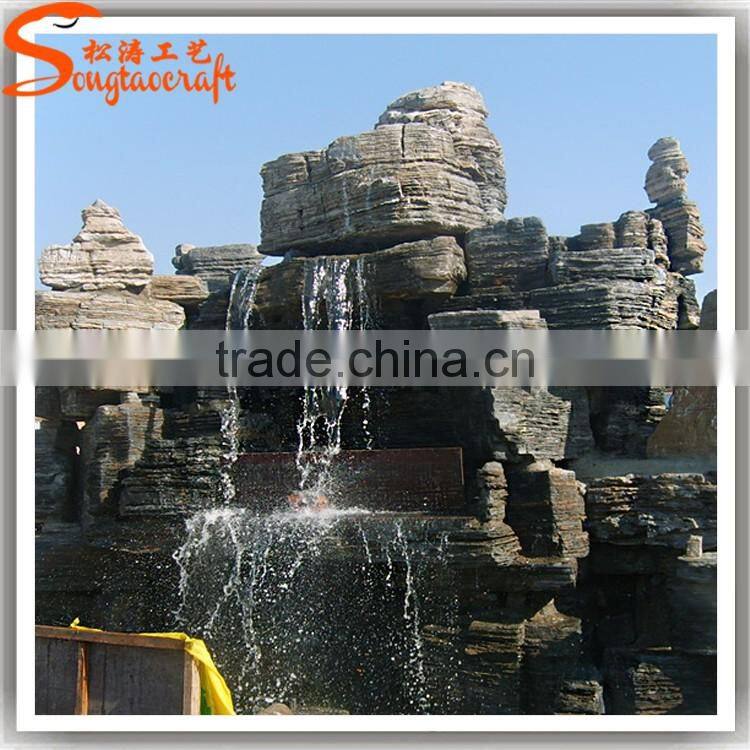 indoor home decoratived artificial fountain of water molds for water fountain on sale