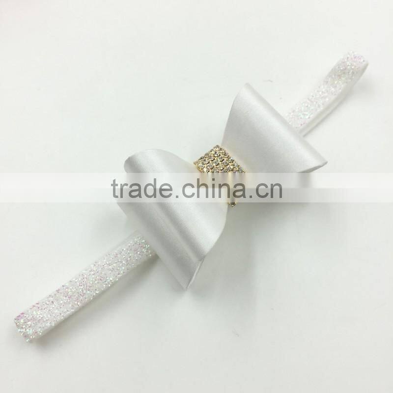 pvc flower plastic flower plastic bow flower headband