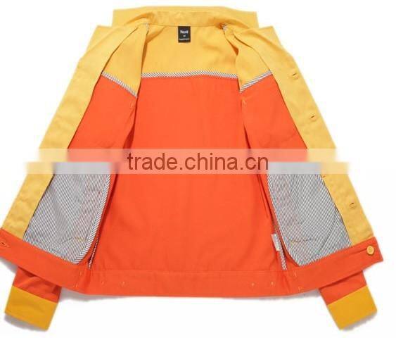 orange european constraction workwear OEM MANUFACTURER made in China