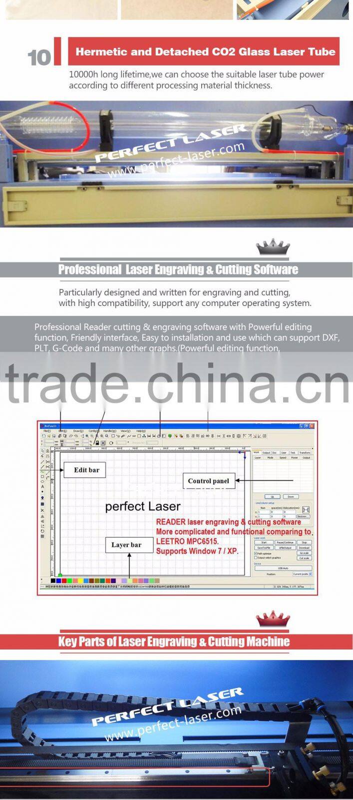 2016 good quality Wood Acrylic Gift Box Engraving machine made in china