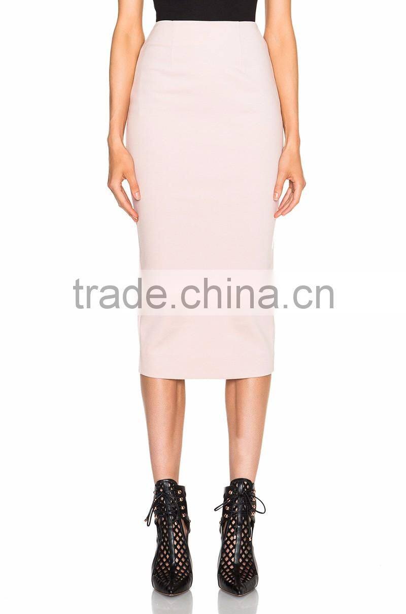 latest model fitted slit long pencil skirt for women