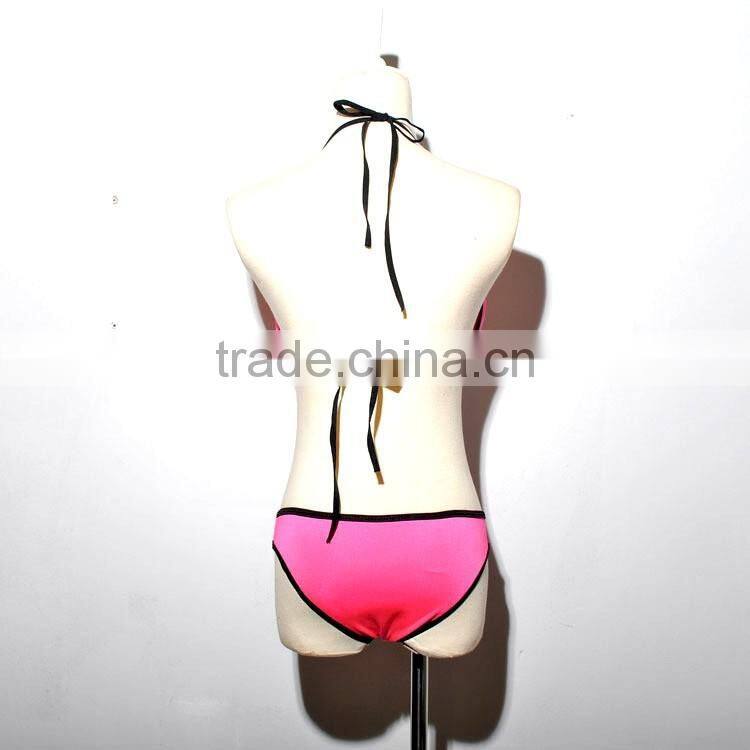 Sexy Women Bikini set Push Up Striped Triangle Bathing Suit Beach Swimwear