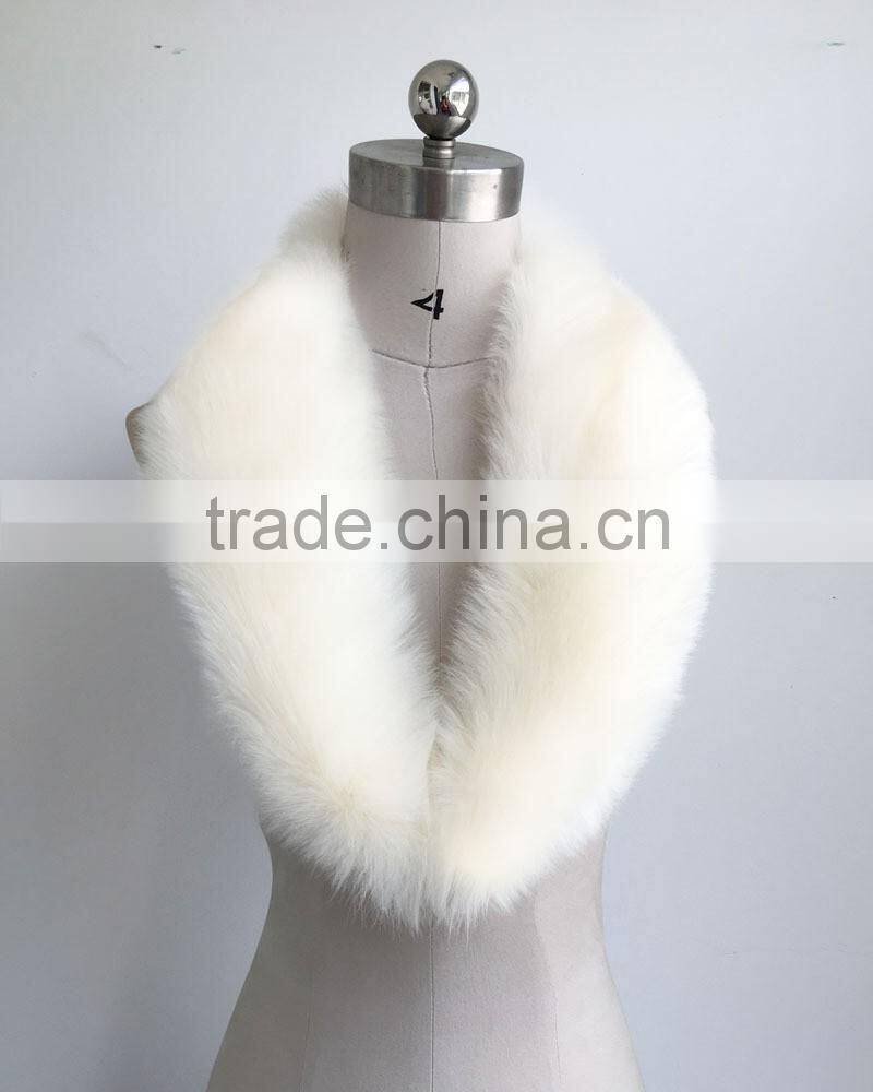 2016 new product Europe style multicolor faux fur scarf woman collar