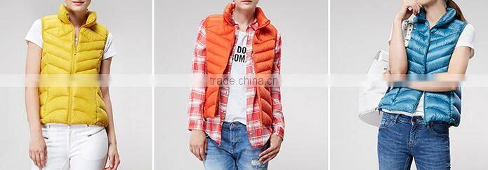 Ladies sleeveless jacket
