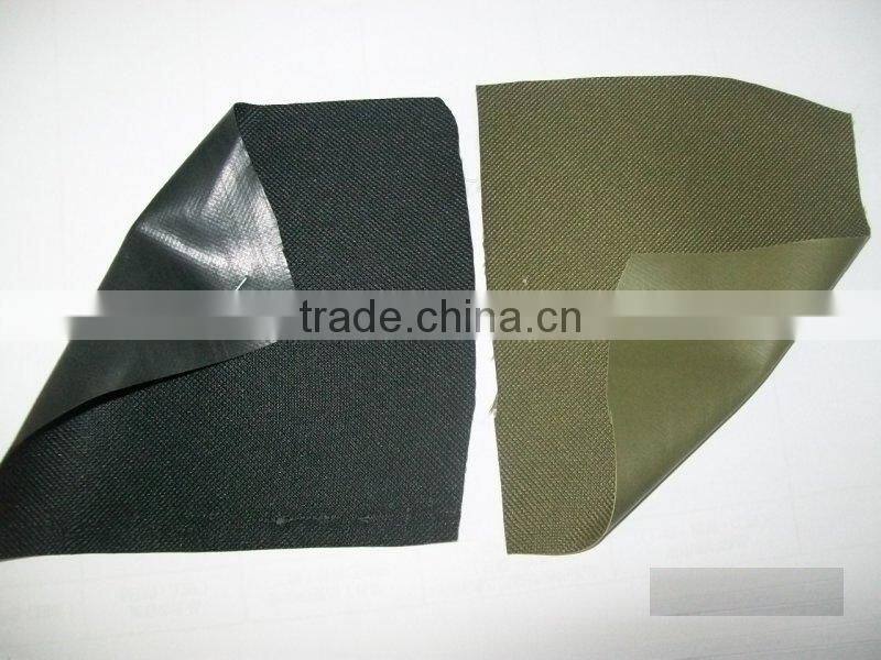 Pvc Coated Polyester Oxford Fabric, Oxford Fabric with PVC Backing Stock Lot